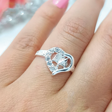 Cargar imagen en el visor de la galería, Anillo de promoción con forma de corazón