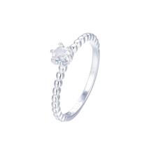Cargar imagen en el visor de la galería, Anillo de compromiso clásico