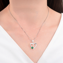 Cargar imagen en el visor de la galería, Dije de corazón verde
