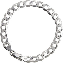 Cargar imagen en el visor de la galería, Pulsera de plata para hombre