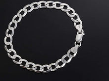 Cargar imagen en el visor de la galería, Pulsera de plata para hombre