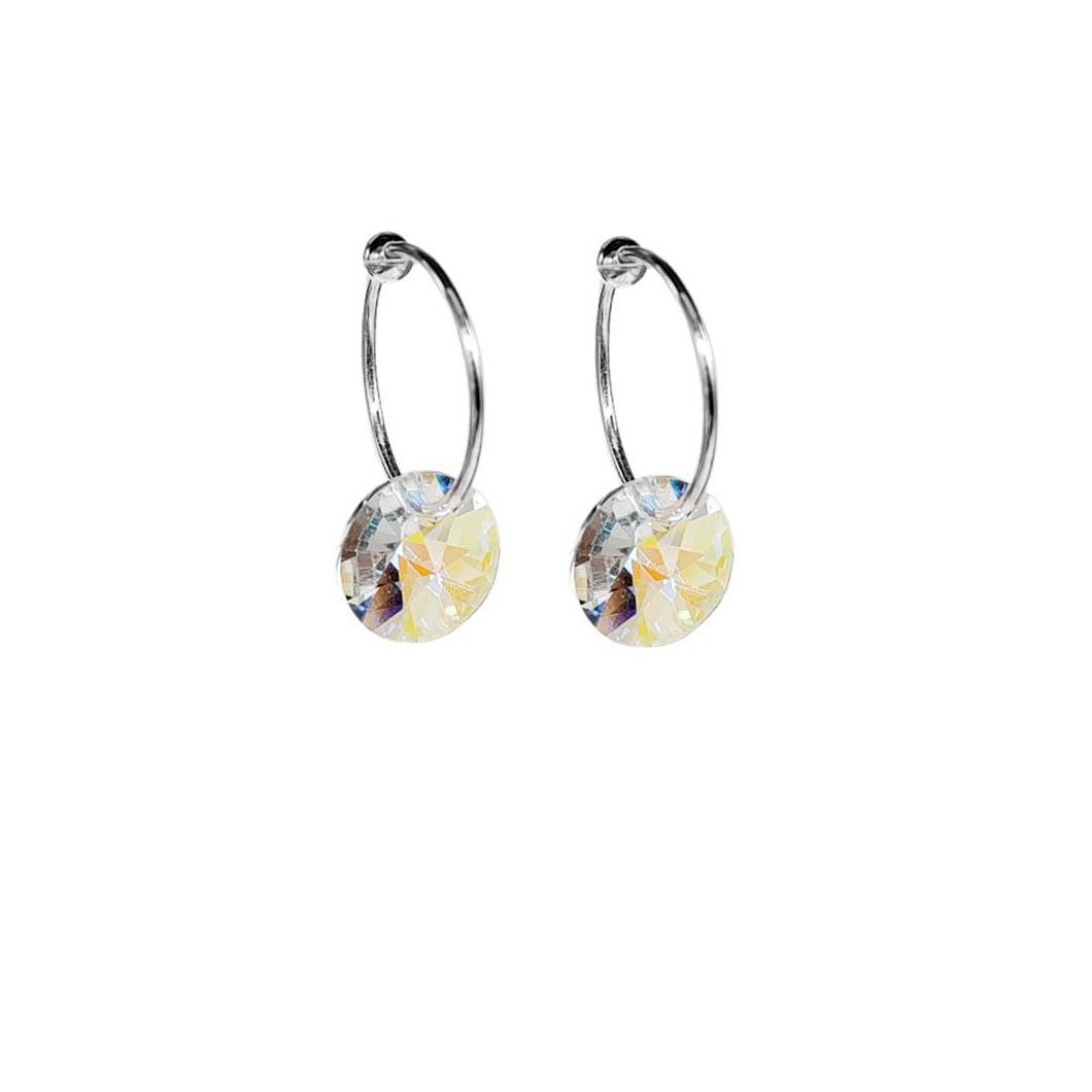 Aretes de puntos de luz