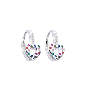 Aretes de corazón