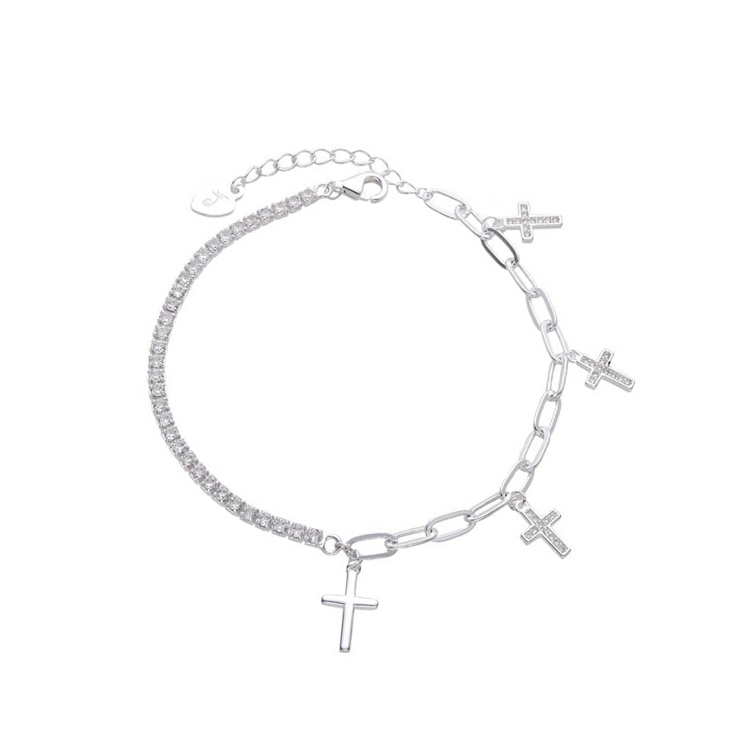 Pulsera de cruces
