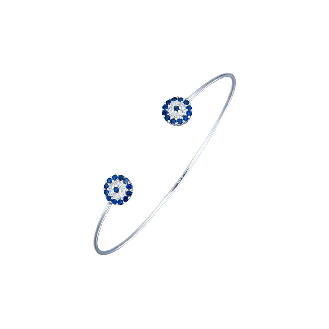 Pulsera rígida de ojo turco